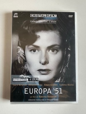 Europa '51 DVD versiegelt 2 Discs - Roberto Rossellini - Ingrid Bergman
