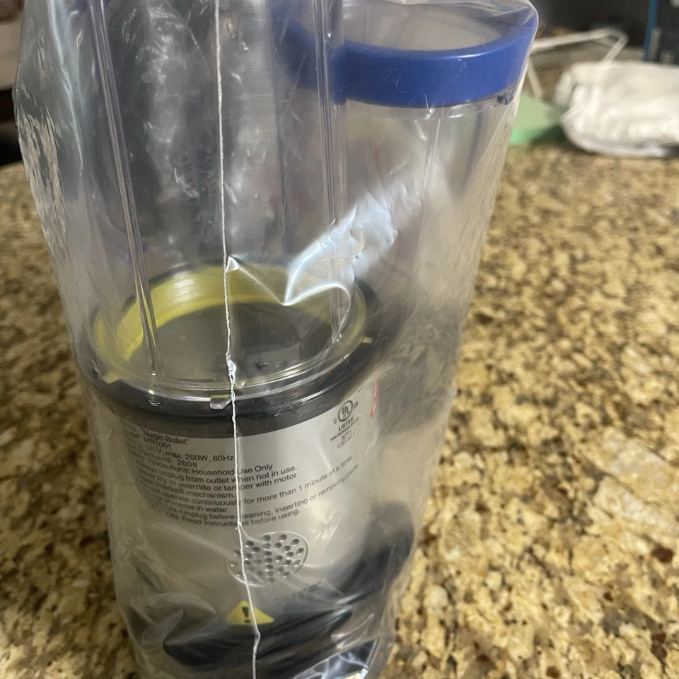 Magic Bullet Blender Set – 11-Piece Personal Blender with Cups. Tested Works - Image 3 of 4