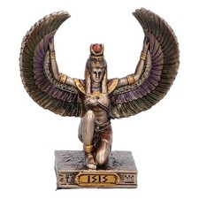 Isis Goddess  Egyptian Figure Statue Painted Figurine  Small 8cm NEW BOXED