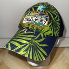 Polo Ralph Lauren Tropical Floral Patch Trucker Strap Blue Hat Rare Cap — photo 7