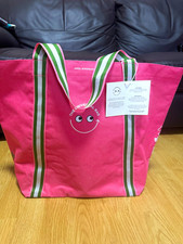 Anya Hindmarch x Waitrose Universal Tote Bag - Pink Limited Edition NEW