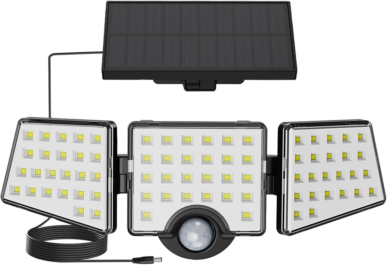 Solar Security Lights Outdoor Motion Sensor, 1200LM Solar Flood Lights with Sepa