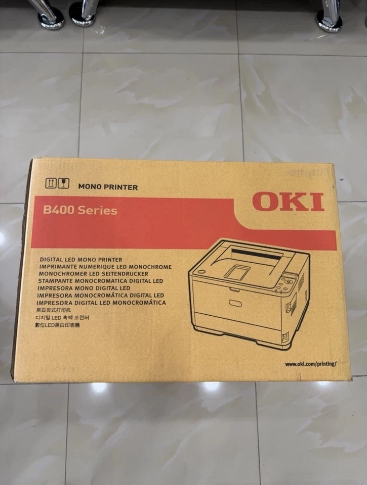 Oki Data B400 Mono Printer Digital LED 1200x1200 dpi N22500A New Fast & Reliable - Image 3 of 3