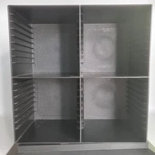 Rare Vintage Amaray 80 CD Storage Holder Rotating Spinning Tower Carousel Media