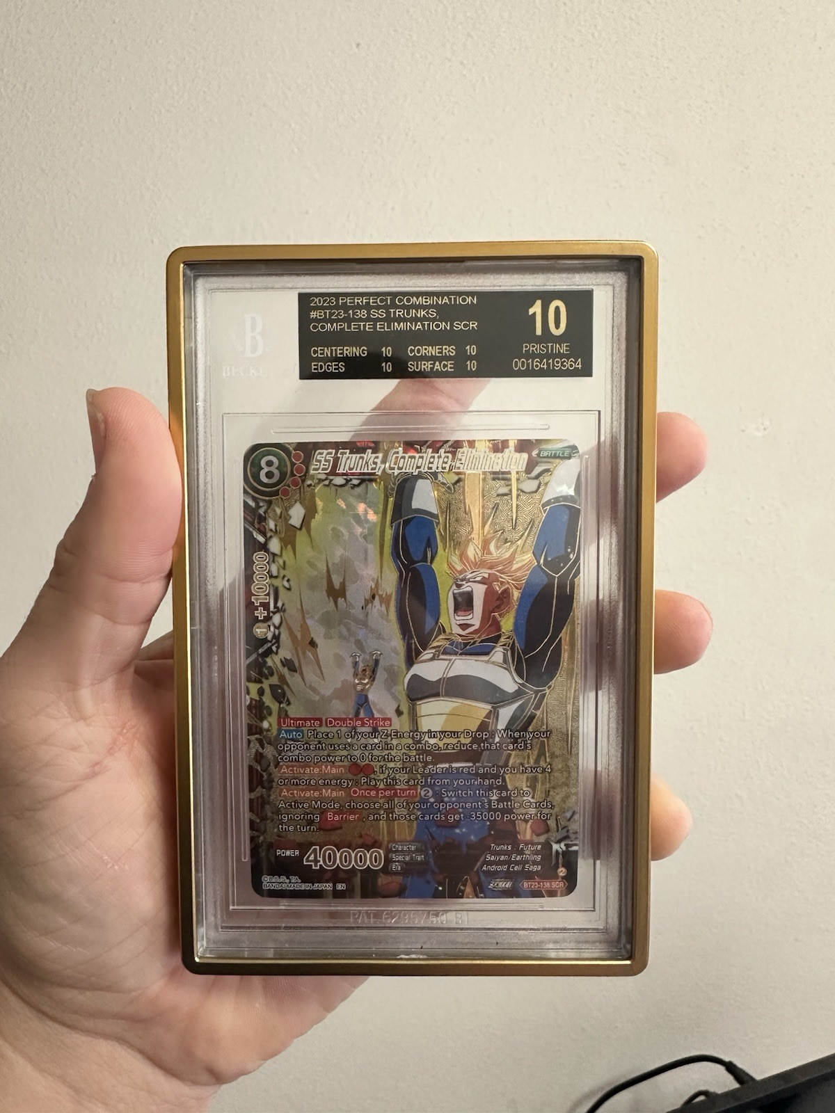 SS Trunks Complete Elimination SCR Foil BGS Black Label 10 2023 BT23-138 view 2