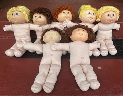 Cabbage Patch Martha Nelson Thomas Dolls Lot Of 7 Dolls