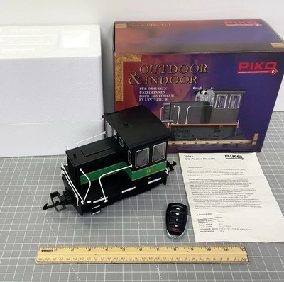 PIKO G-Scale Used KLW 25-Ton Loco 151 Diesel Battery Powered R/C W/Sound 38512