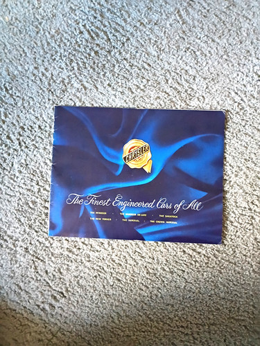 Original 1952 Chrysler Full Line Sales Brochure