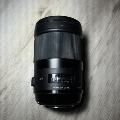 SIGMA 40mm F1.4 DG HSM Art CANON FAIR CONDITION