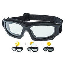 Motorcycle Goggles For Men: Heavy-Duty Motorcycle Riding Goggles w/Hard Case,...