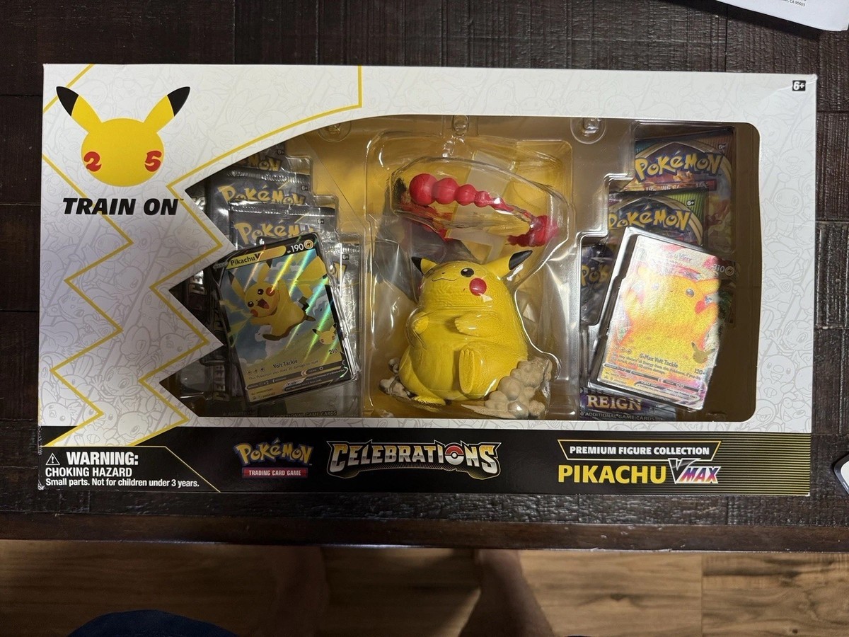 Pokémon TCG Celebrations Premium Figure Collection Pikachu VMAX
