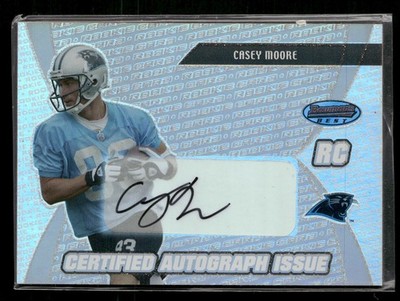 2003 Bowman's Best #153 Casey Moore RC,AU Rookie