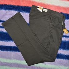 Lee Relaxed Fit Straight leg Pants Sz 16M Sage Destr NEW