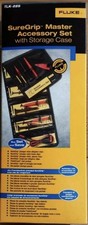 FLUKE TLK-225 SURE GRIP MASTER ACCESSORY KIT WITH STORAGE CASE BRAND NEW IN BOX