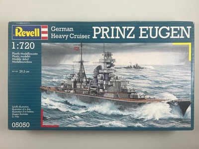 Revell 05050 Cruiser Prinz Eugen - Plastic Skill Level 3 Schiff 1:720 - Ref. B002