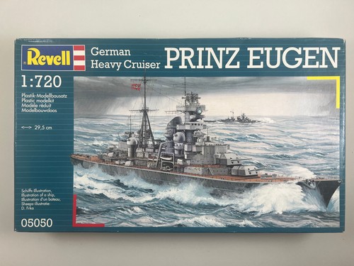 REVELL 05050 Cruiser Prinz Eugen - Plástico Habilidad Nivel 3 Envío 1:720 - Ref. B002 | Zustand: Used