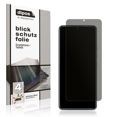Blickschutzfolie für itel A49 matt Schutzfolie Folie Display Schutz dipos