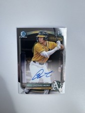 SHOTARO MORII 1st Auto 2025 Bowman Chrome Baseball ATHLETICS