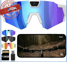 4K POV Baseball Smart Glasses with Camera   Hands-Free Sports Recording