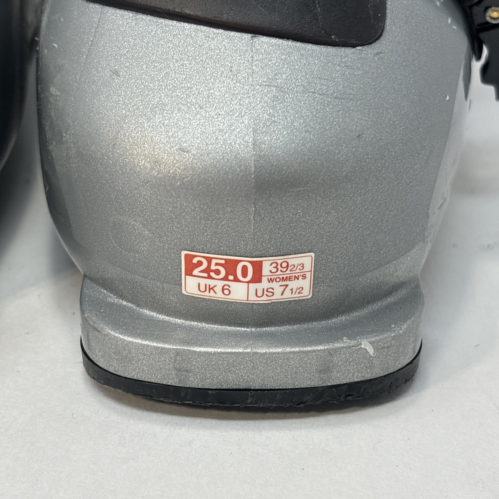 Salomon Performa 4.0 Donna Tg 7.5 Mondo 25 SensiFit Argento OTTIMO