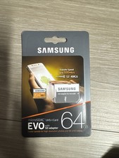 samsung evo with sd adapter 64gb