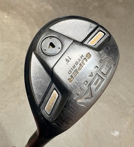 Adams Black Idea Hybrid 19° RH stiff Flex VooDoo shaft