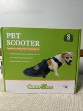Pet Scooter Wheelchair for Rear Legs paralyzed Dog Protects Chest and Limbs Sz S