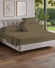 Flex Top Split Head King 4 Piece Sheet Set - Comfy Breathable Cooling Bed Sh...