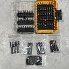 DEWALT 64pc BIT SET w/ Tough Case Brand New Nut Drivers Philips Flat Head EXTRAS