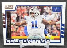 2022 Panini Score Football Micah Parson Celebration #C-MP Cowboys