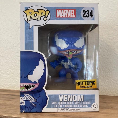 Funko Pop! Vinyl: Marvel - Venom - (Blue) - Hot Topic (HT) (Exclusive) #234