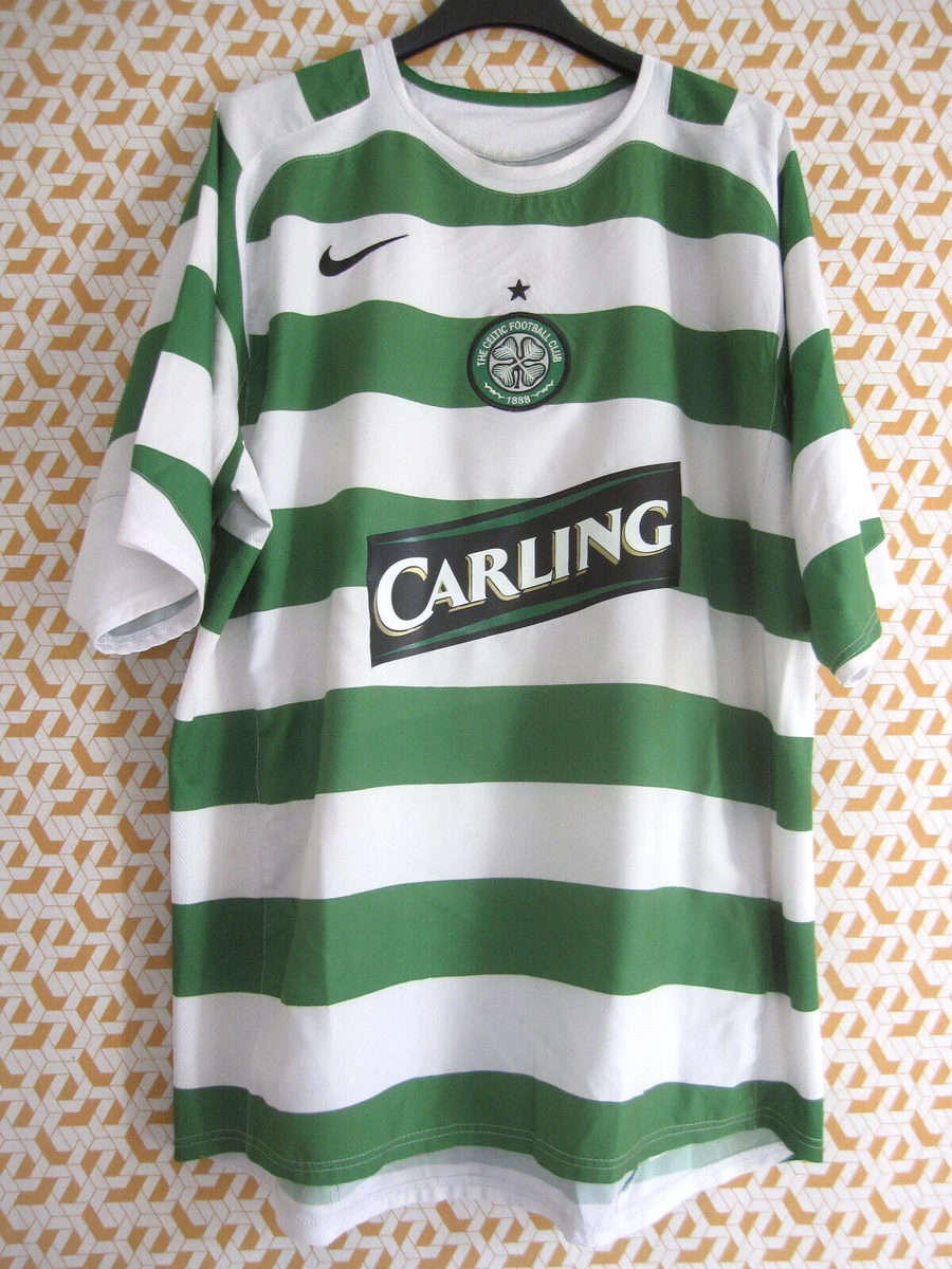 Maillot De Football Rétro Celtic Scotland 1989-1991 - Taille M, Occasion Parfaite