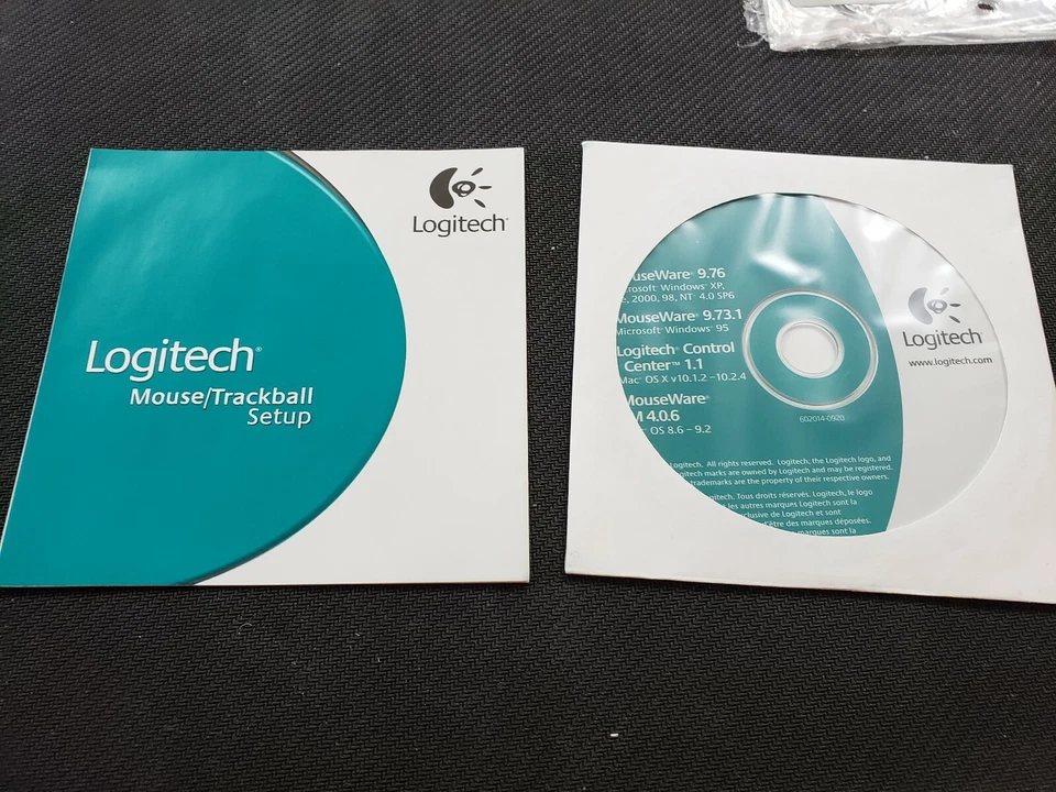 Logitech MouseWare 9.76 9.73.1 Control Center CD - Scratch Free Disc #XD14 - Image 2 of 2