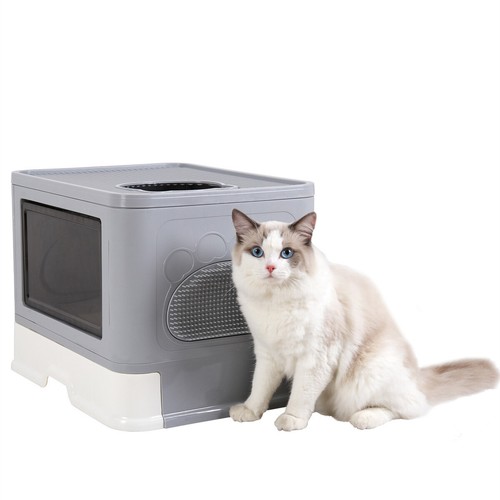 extra large covered litter boxes