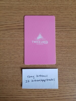 Chaeyoung TWICE TWICELAND THE OPENING CONCERT DVD Photocard kpop
