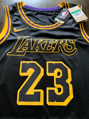 lebron james lakers black mamba jersey