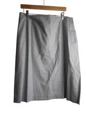 Pendleton Sz 16 grey lined wool blend Skirt Made in USA