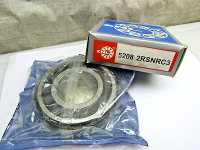 ZNL 5208-2RSNR C3 40mm X 80mm X 30.2mm Sealed Angular Contact Bearing
