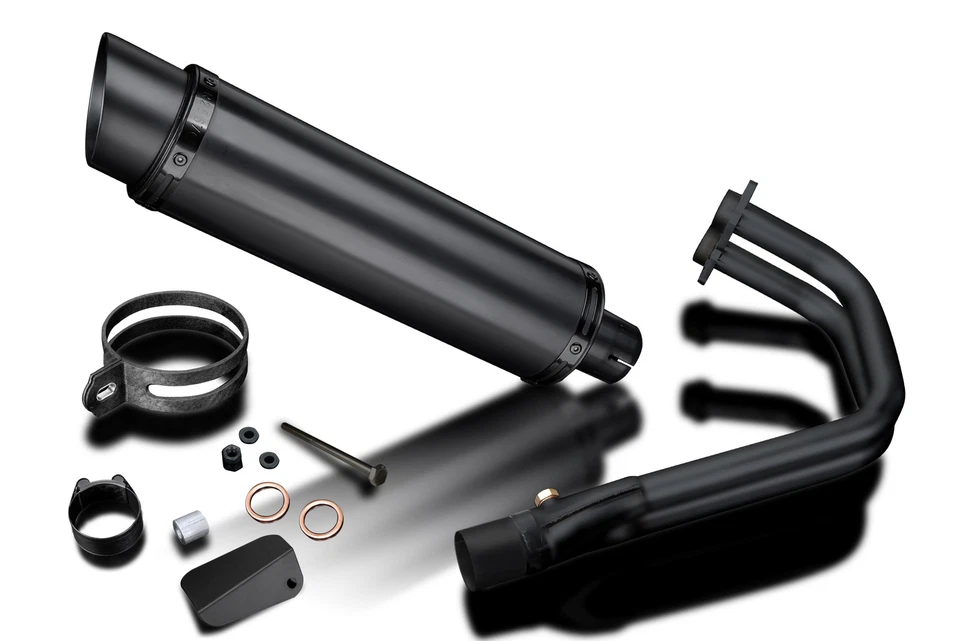 DELKEVIC EXHAUST 陶瓷涂层黑色 带 SL10 消声器 适用于 VULCAN S 650 15-21 — 第 2/3 张图片