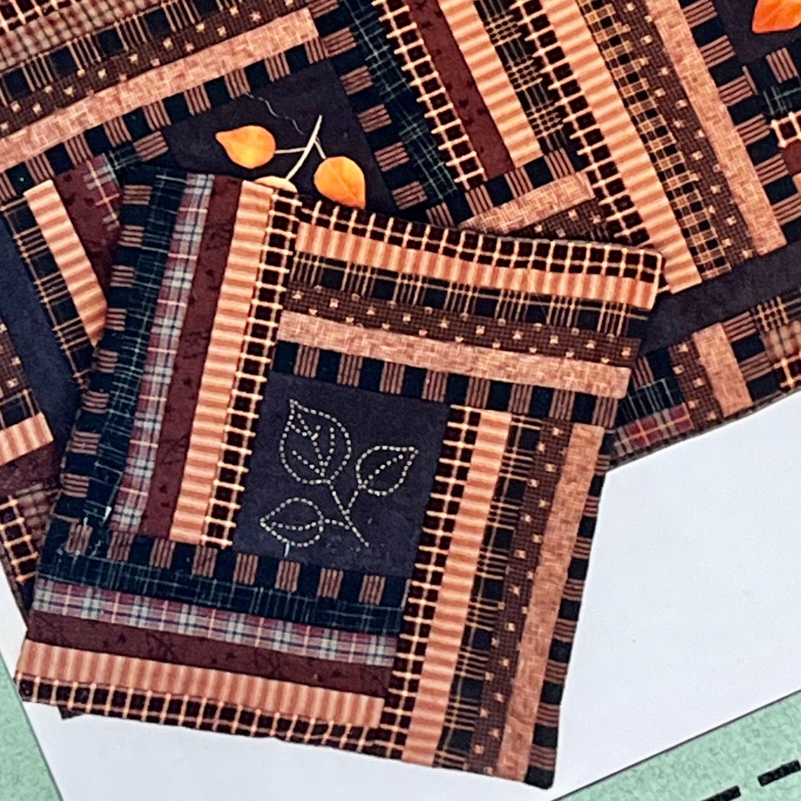 Autumn Fences Quilt PATTERN P186 by Fabric Expressions, Strip Piecing 2 ...