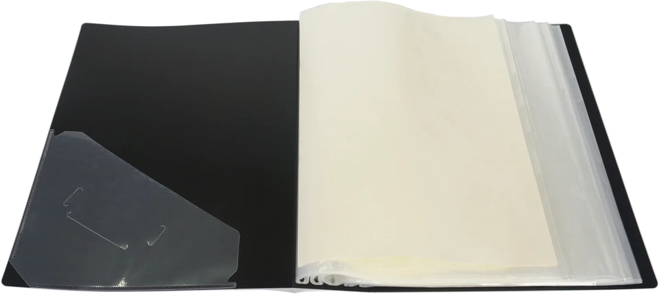 A4 100POCKETS DISPLAY BOOK WITH BOX DOCUMENTS FOLDER~PRESENTATION FILE PORTFOLIO - Image 2 of 4