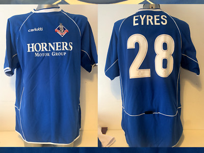 Oldham Athletic David Eyres Carlotti Erwachsene S Shirt Trikot Football Soccer 2005