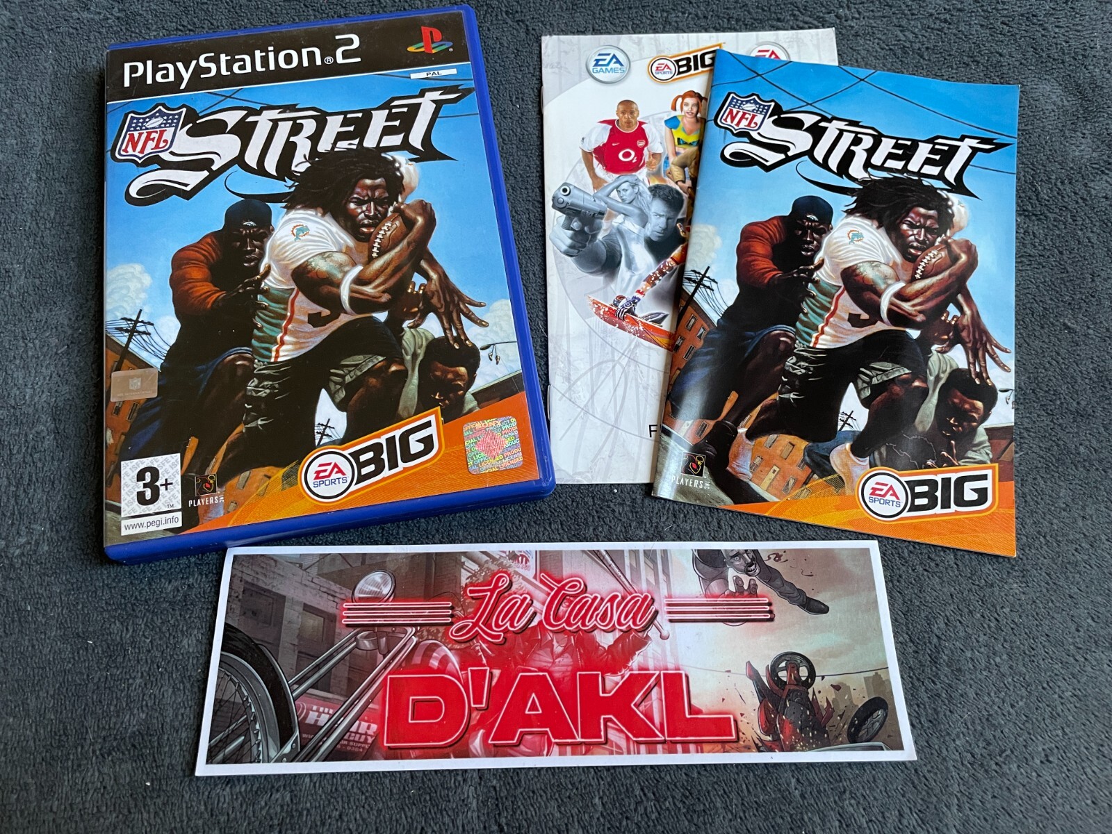 NFL Street 1 complet sur Playstation 2 PS2 FR TTBE