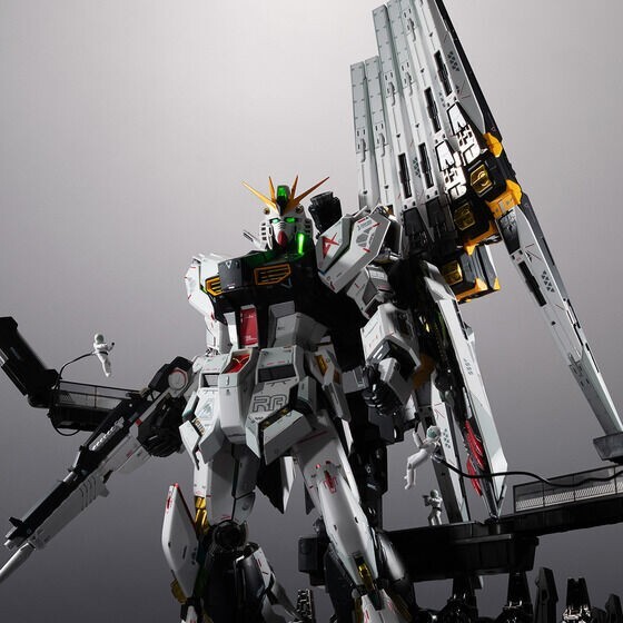 RX-93 ν GUNDAM FIN FUNNEL EQUIPMENT NEW Bandai METAL STRUCTURE RX-93 v Gundam Fin Funnel Equipment