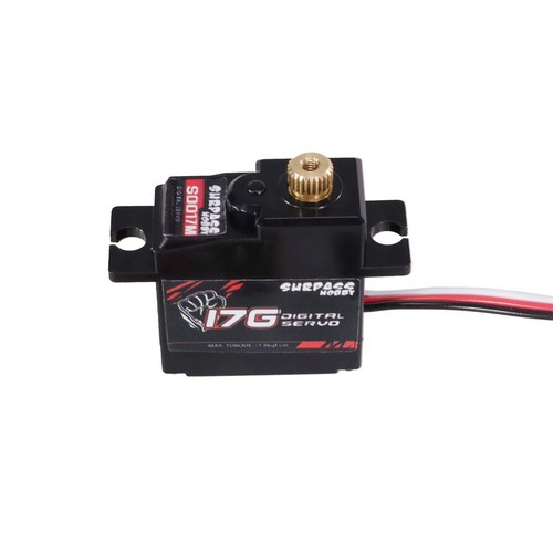 Metal Gear 17KG Servo Digital con 25T Servo Brazo Kit Para 1/18 1/16 RC Coche Avión - Imagen 2 de 21