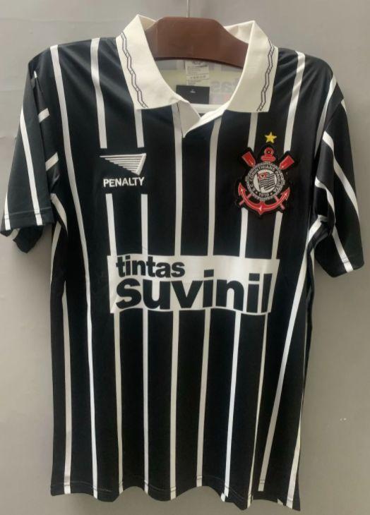 Corinthians Home Maillot de foot 1995. Sponsored by Suvinil
