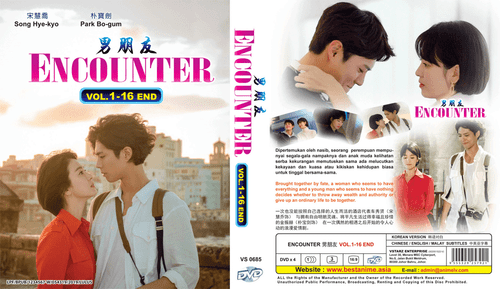 KOREAN DRAMA ENCOUNTER VOL.1-16 END DVD ENGLISH SUBTITLE REGION ALL + FREE ANIME - Foto 3 di 5