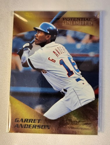 1995 Select Certified Garret Anderson #9 card