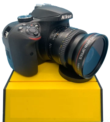 VIVITAR HD 8K 58MM WIDE ANGLE LENS + MACRO LENS FOR Nikon AF-S NIKKOR 50mm f/1.8G Lens