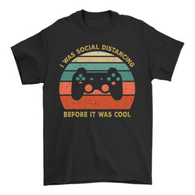 Funny Gaming T-shirt Vintage Video Game Player Gamer Tee Shirt for Men Gamer Dad